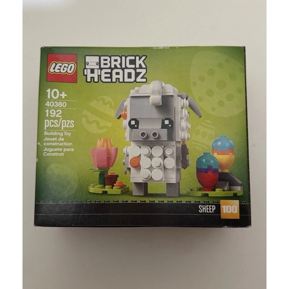 LEGO BrickHeadz 40380 Sheep #100 Easter 192 Pcs New Sealed Retired Set